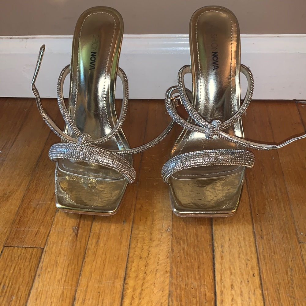 Sparkly heels